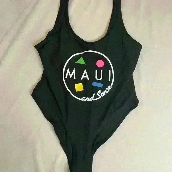 NWOT Maui and Sons One Piece  Swimwear size XL - Picture 2 of 9